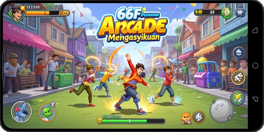 Tampilan gameplay 666F yang menegangkan dan penuh aksi.