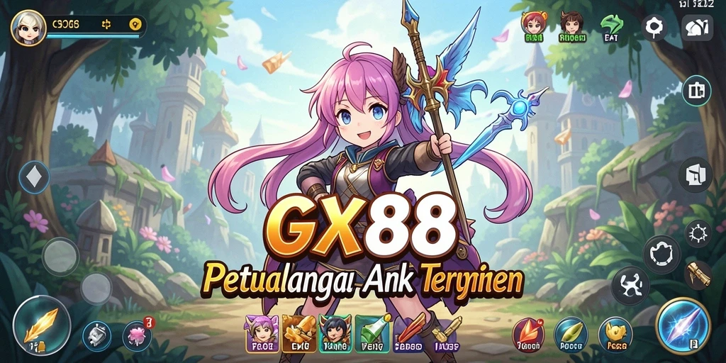 Menampilkan aksi seru dan karakter anime yang menawan dalam GX88.