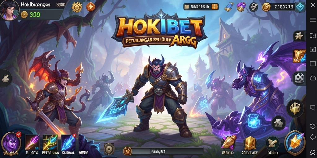 Tampilan gameplay HOKIBET yang seru dan penuh aksi.