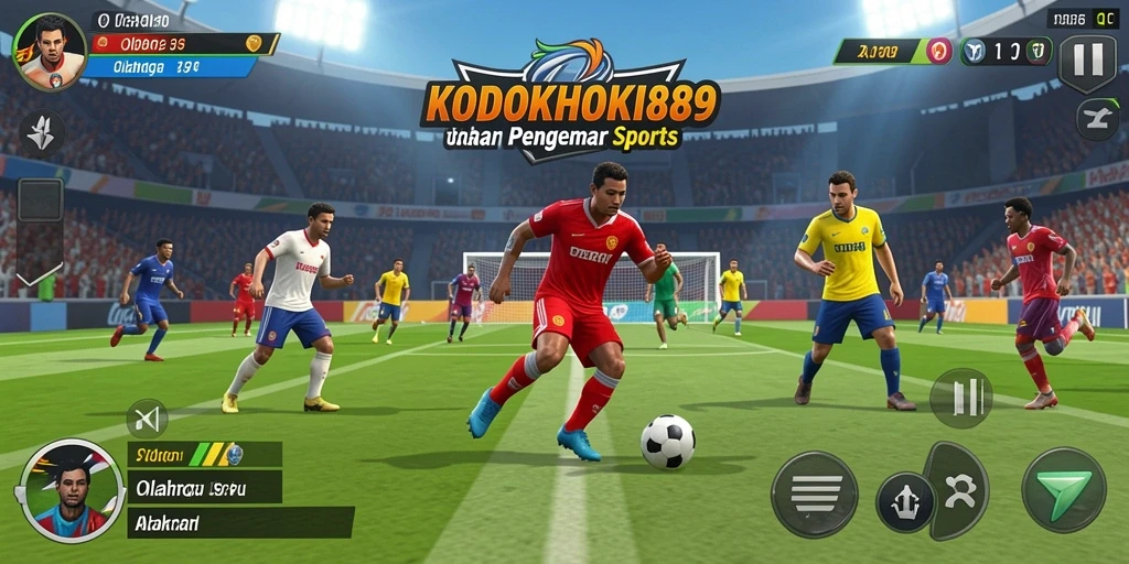 Tampilan permainan menarik dalam <strong>KODOKHOKI889</strong> saat beraksi di lapangan.
