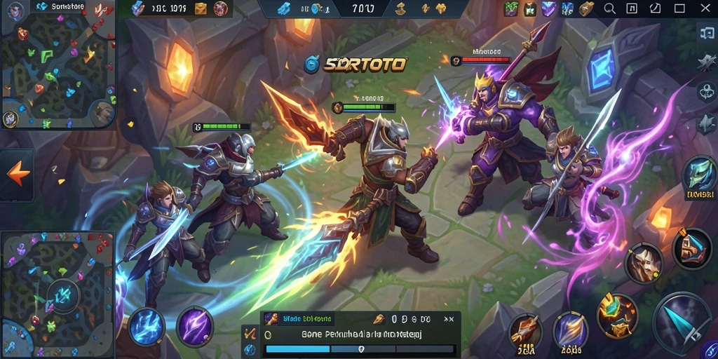 Tampilan aksi seru dalam gameplay SORTOTO yang menarik perhatian.